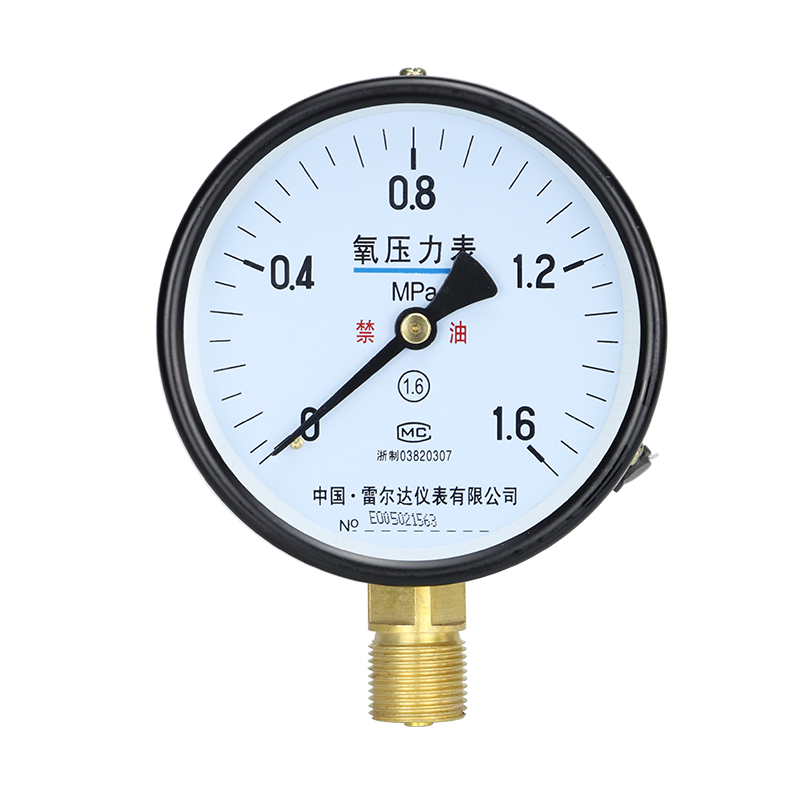 YO-100氧气压力表